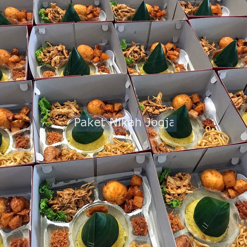 Nasi Box Syukuran atau Hantaran Paket Pernikahan Yogyakarta